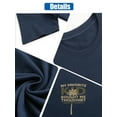 thumbnail image 7 of AllAreN Dad Shirt Best POP in the World T-Shirts for Father Cotton Fashion Shirts for Dad, 7 of 7