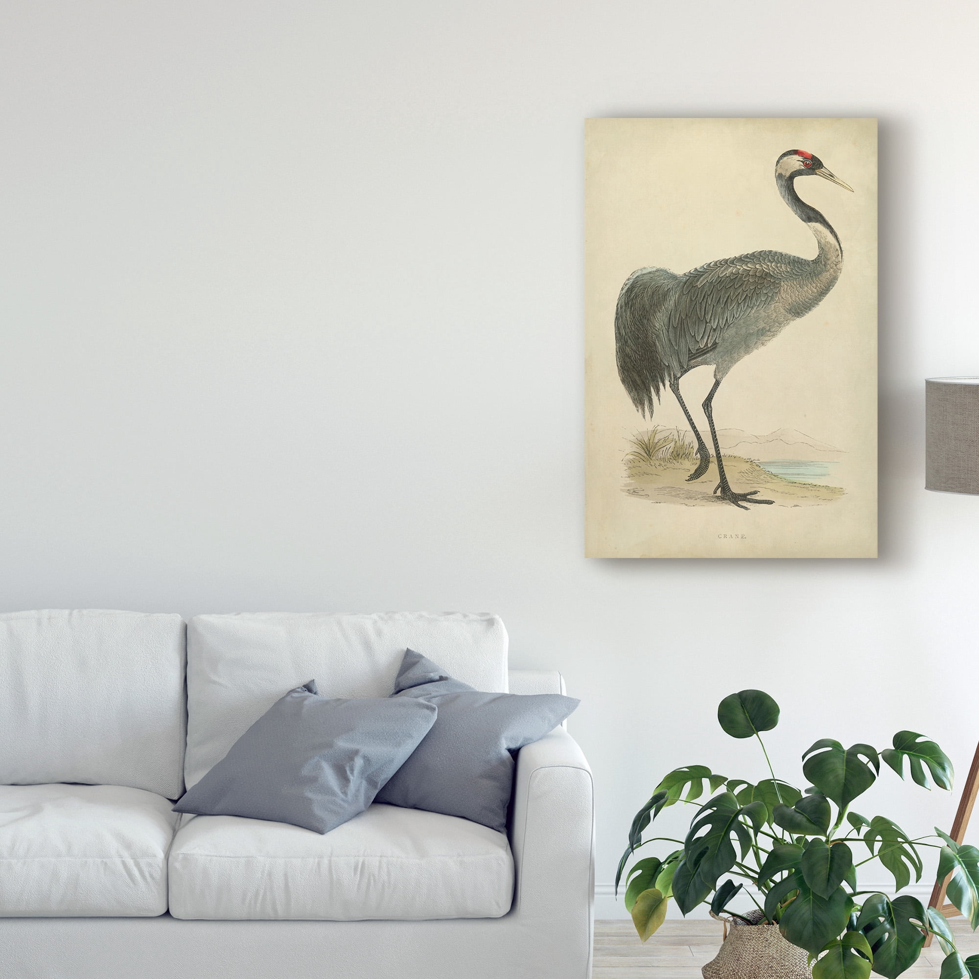 Trademark Fine Art 'Morris Crane I' Canvas Art by Morris