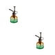 thumbnail image 4 of Regadera de vidrio en relieve Toystoory estilo Retro marrón 2Conjunto, 4 of 6