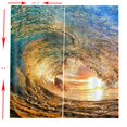 thumbnail image 4 of 2 paneles de cortinas para sala de , de árboles , de cortinas estampadas, cortinas de ventana para dormitorio, ojales, cortinas Dusk Beach_2 BLESIY Cortinas de impresión digital 3D, 4 of 8