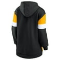 thumbnail image 3 of Women's Fanatics Black/Gold Pittsburgh Steelers Lock It Down Pullover Hoodie, 3 of 3