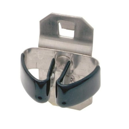 LocHook V63205 0.25 to 0.5 in. Hold Range 2.75 in. Projection Vinyl Dipped Stainless Steel Standard Spring Clip for LocBoard, Pack of 3