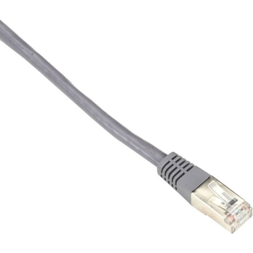FTP 1.8-m Orange Shielded PVC Solid Backbone Cable 6-ft. Black Box CAT5e 350-MHz