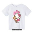 thumbnail image 2 of Camiseta de Hello Kitty, ropa para niños, camiseta Sonic, ropa para niños y niñas, camisetas para niños, camisetas informales para niñas, camisa para niños, 2 of 5