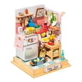 thumbnail image 2 of 2 Piezas Handcraft Creative Dollhouse Furniture Set Cottage 3D PuzzlesToy Baoblaze Casa de muñecas artesanales, 2 of 8