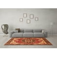 thumbnail image 3 of Ahgly Company Indoor Rectangle Persian Orange Traditional Area Rugs, 3' x 5', 3 of 4
