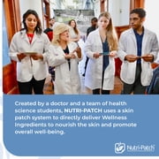 NUTRI-PATCH Inflam Topical Vitamin Patches, Physician Formulated, 30 Count