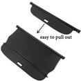 thumbnail image 3 of Black Cargo Cover Retractable Fits For Toyota Venza Trunk 2021-2023 Shield Shade, 3 of 14