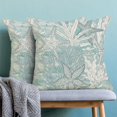 thumbnail image 2 of Summer Pillow Covers 18x18 Set of 2, Beach Coral Starfish Decorative Blue Coastal Throw Pillows Ocean Themed Farmhouse Cushion Outdoor Pillow Covers for Sofa Couch Outdoor Decor, 2 of 6