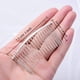 thumbnail image 2 of Peinetas para el cabello para mujer, accesorios, peineta de metal para novia, 20 dientes, peine decorativo para velo de boda para mujeres y niñas, cabello fino (plata) JM  Accesorios para el cabello, 2 of 4