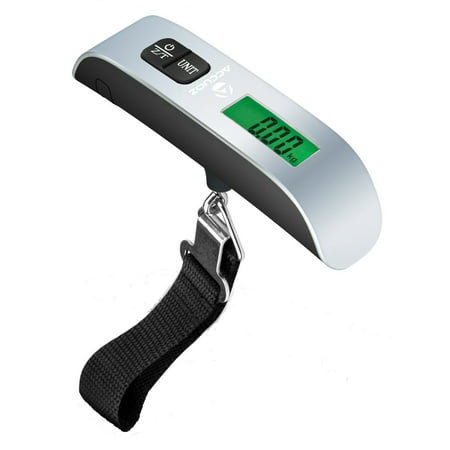 Accuoz Digital Luggage Scale w/LCD Backlight Portable Best for Travel (Best Luggage Scales Review)