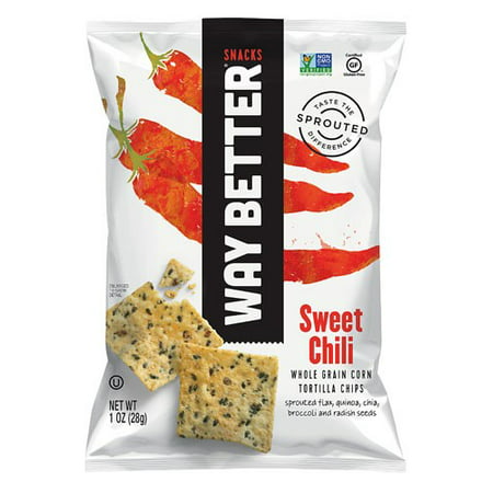 Way Better Snacks Simply So Sweet Chili Tortilla Chips, 1