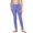 Purple, variant on CPNG Girls Leggings Solid Color Skinny Pants Little Girls Ankle Length Slim Leggings Running Yoga Dance Athletic Leggings with Pocket(Purple,6-7 Years)