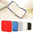 GoldHub 40 CD DVD Discs Square Carry Storage Case Organizer Holder Album Protector Bag