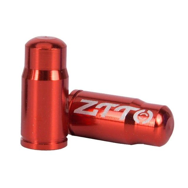 Aluminum Presta Valve Caps 2-Pack for Bicycle Dust Protection and Customization