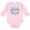 AD-Pink, variant on Inktastic My Nonna Loves Me with Flowers and Hearts Boys or Girls Long Sleeve Baby Bodysuit