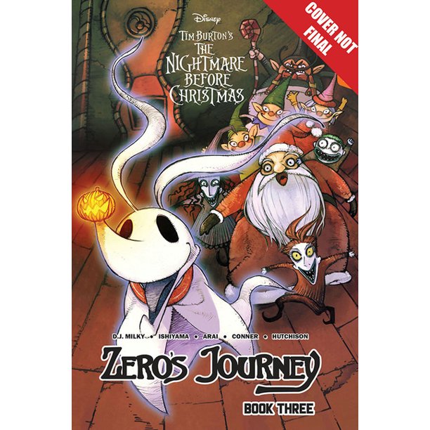 Zero's Journey Gn Disney Manga Tim Burton's the Nightmare Before