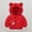 03Red, variant on Hicidod Toddler Winter Jacket Padded Warm Down Coat Hoods Warm Windproof Cute Lightweight Packable Baby Puffer Jacket