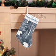 thumbnail image 3 of Christmas Stocking - Holiday Stockings - Blue Polar, 3 of 4