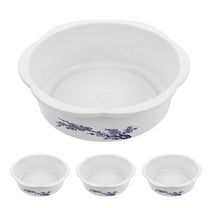 unbranded 4pcs Water Plant Pots Flower Pot Indoor Outdoor Water Plant Pots Round Flower Planter Pot Lotus Bowls Water Lily Pots Decorative Flower Pot