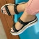 thumbnail image 4 of Sandalias planas y abiertas para mujer, zapatos cómodos, informales, cómodas, para la playa Wmkox8yii ytu875, 4 of 4