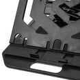 thumbnail image 2 of BRIGHTFUFU Soporte plegable para ordenador portátil, soporte portátil para ordenador portátil con soporte para teléfono, 2 of 7