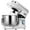 Silver, variant on SPECSTAR Stand Mixer, 660W 10 Speed 6 Quart Tilt-Head Kitchen Electric Food Mixer with Beater, Dough Hook, Wire Whip and Egg Separator, Silver