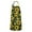 Black Green Leaf, variant on Black Yellow Sunflower Pattern Apron-Garden Aprons for Women with Pockets-Cotton Linen Waterproof Kitchen Cooking Gardening Aprons Adjustable for Kitchen,Cooking,BBQ and Salon 33x27 Inch