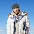 thumbnail image 1 of Gorro cálido de lana para hombre, gorro a prueba de viento, gorro para deportes al aire libre, esquí y ciclismo, gorro para ciclismo, esquí y senderismo, 1 of 6