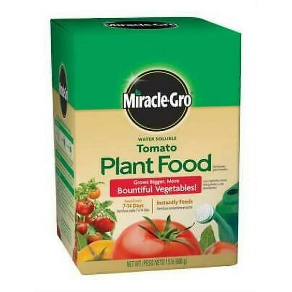 3 PC Miracle-Gro Granules Tomato Plant Food 1.5 lb