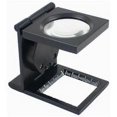 thumbnail image 1 of Lupa contadora de hilo plegable plegable con montura en metal pintado de negro, 1 of 1