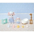 thumbnail image 3 of Calico Critters Bath Time Bubble Siblings, Dollhouse Playset with 2 Figures and Accessories, 3 of 5