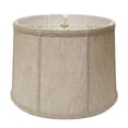 thumbnail image 1 of Cloth & Wire SI79813 Slant Retro Drum Softback Lampshade with Washer Fitter, Oatmeal, 1 of 4