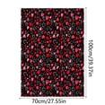 thumbnail image 4 of Hearth & Gear Valentine's Day Hug Blanket Winter Flannel Blanket Valentine's Day Cute Style Suitable For Bed Sofa Couch Travel Camping And Plaid Throw Blanket Fuzzy Blanket Twin Size Heated Blanket, 4 of 7
