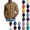 Khaki, variant on OIOLOYJM Mens T-Shirts Long Sleeve Cotton V-Neck Casual Basic Thermal Sweatshirt Soft Breathable Gym Athletic Running Workout Tops Khaki 2XL