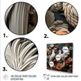 thumbnail image 3 of Designart "White and Blue Chicken Plumage of Love" Animals Wall Art - Modern White Chicken Hallway Wall Art Decor, 3 of 6