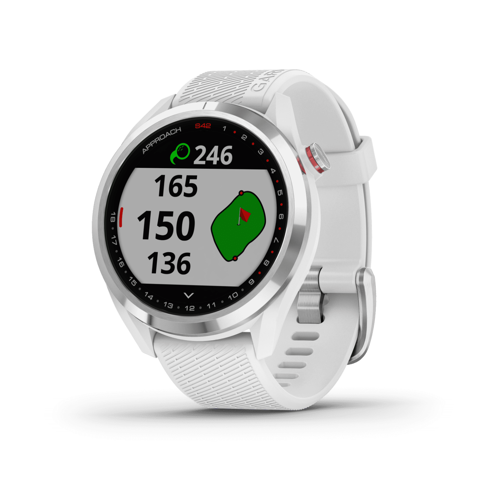 Garmin Approach S40 GPS Golf Smartwatch in White - Walmart.com