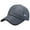 Dark Gray, variant on Dark Gray Trucker Cap Unisex Vintage Washed Baseball Cap Hat Woven Pit Strips Adjustable Original Classic Low Profile Cotton Hat Unconstructed Plain Cap Men Women One Size