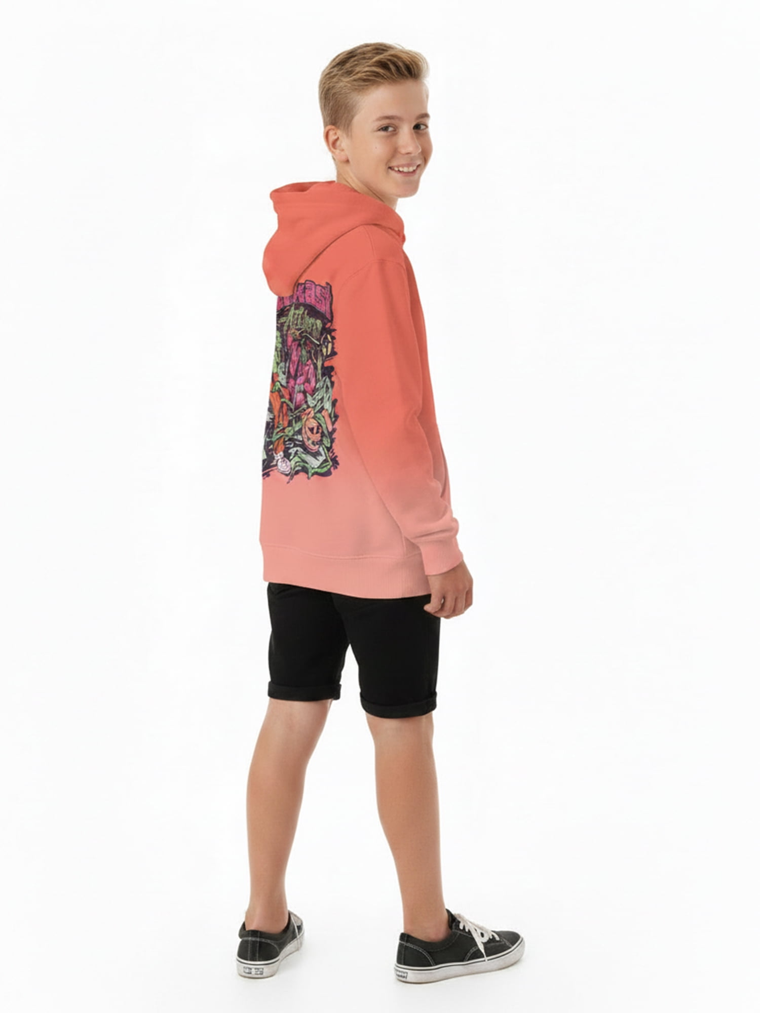 Outkast, Boys' & Big Boys' Elevated Graphic Hoodie, Sizes 4-18