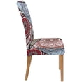 thumbnail image 3 of ZHANZZK Pattern Tile with Mandalas Stretch Chair Cover Protector Seat Slipcover for Dining Room Hotel Wedding Party Set of 4, 3 of 6