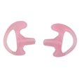 thumbnail image 3 of Replaceable Silicone Earplugs Triangle Earpod With Air Tube Headset Pink L Size Earplugs Walkie Tal, 3 of 5