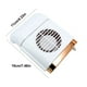 thumbnail image 5 of sweethay Ventilador trasero de asiento de automóvil con interfaz USB de 3 engranajes, Cable Universal de 5V, ventiladores de refrigeración de plástico Ventana automotriz Blanco sweethay VI015931-02B, 5 of 6