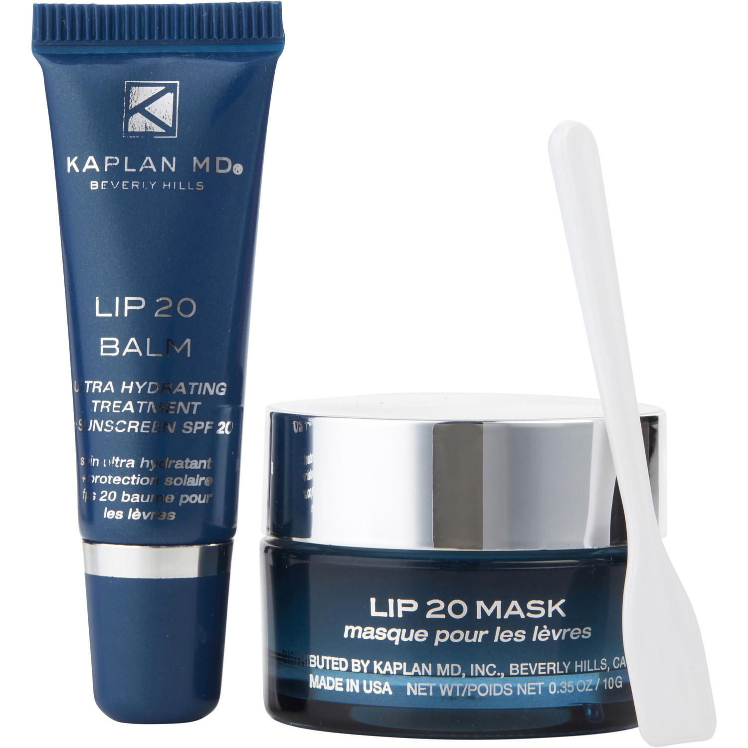 Kaplan MD Women Perfect Pout Lip Mask .35 Oz And Lip Balm Duo .17 Oz By