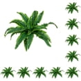 thumbnail image 1 of Plantas artificiales Monstrate 24Persa verde oscuro 10Conjunto, 1 of 6