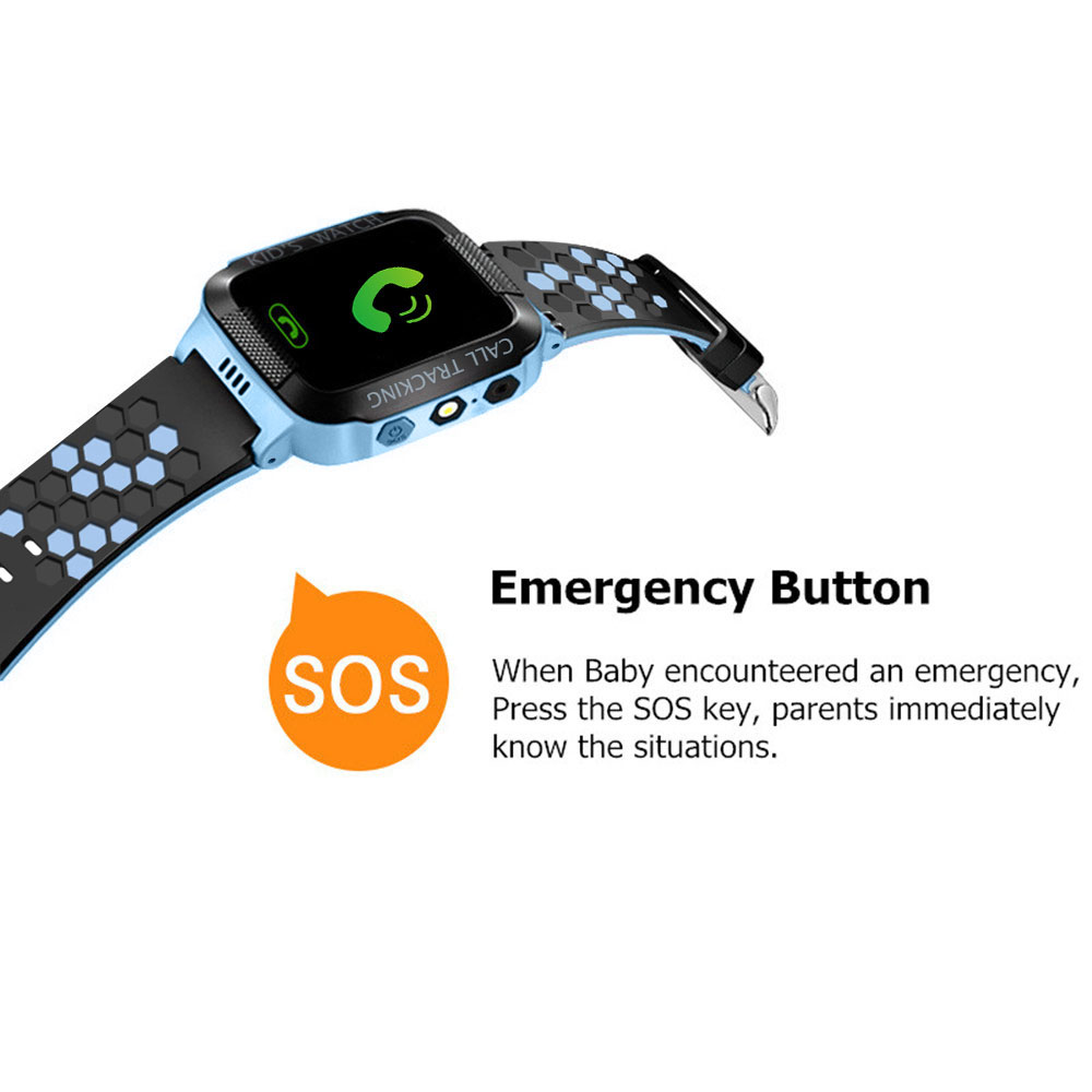 Topchances Kids Smart Watches with Tracker Phone Call for Boys/Girls, Digital Wrist Watch, Sport Smart Watch, Touch Screen Cellphone Camera Anti-Lost SOS Learning Toy for Kids Gift