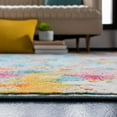 thumbnail image 5 of Safavieh Luxor Fedelma Abstract Runner Rug, Aqua/Fuchsia, 2.2' x 7', 5 of 10