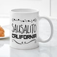 thumbnail image 5 of CafePress - Sausalito California Mugs - 11 oz Ceramic Mug - Novelty Coffee Tea Cup, 5 of 6