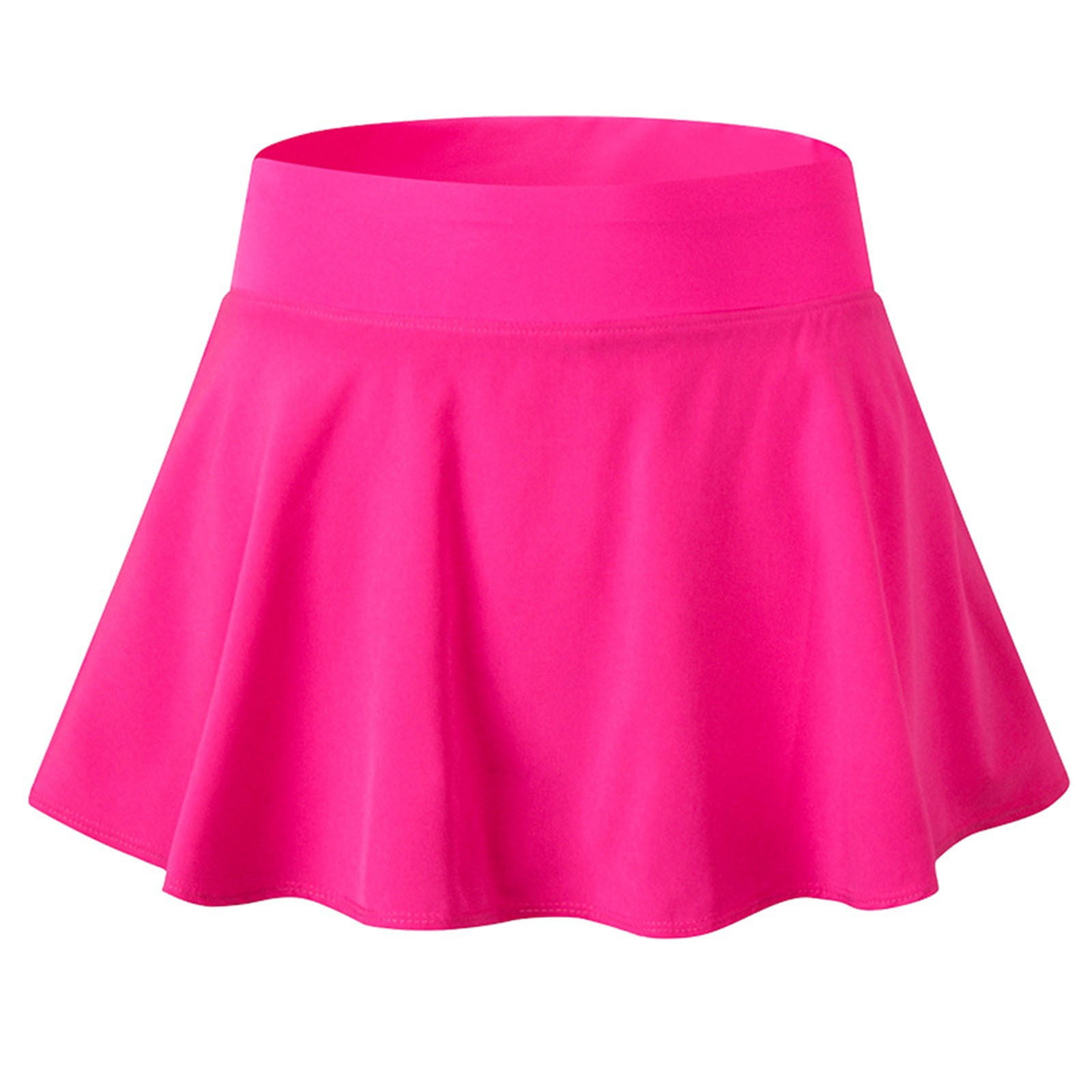 SUMMER GYMBOREE Bright & Beachy Skort Skirt Pleat Neon Pink/White Stripe 4 5 6 