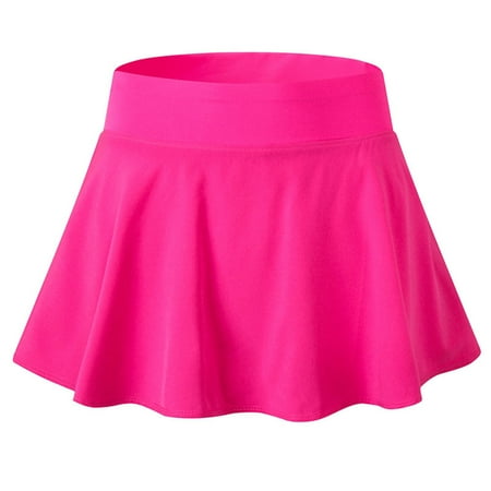 

crtigdWomen s Dresses PartyWomen Loose Two-piece Anti-peeping Quick-drying Running Fitness Skirt