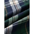 thumbnail image 5 of Alimens & Gentle Mens Flannel Shirts Casual Button Down Long Sleeve Plaid Shirts With Pocket Regular Fit Cloth For Winter, 5 of 8